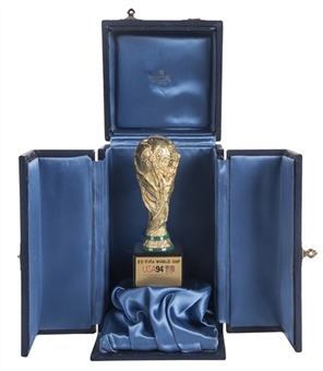 1994 FIFA World Cup Trophy (Bertoni) Presented to Alexandre Silva Da Silveira With Original Presentation Box (Brazilian Football Confederation Employee LOA)
